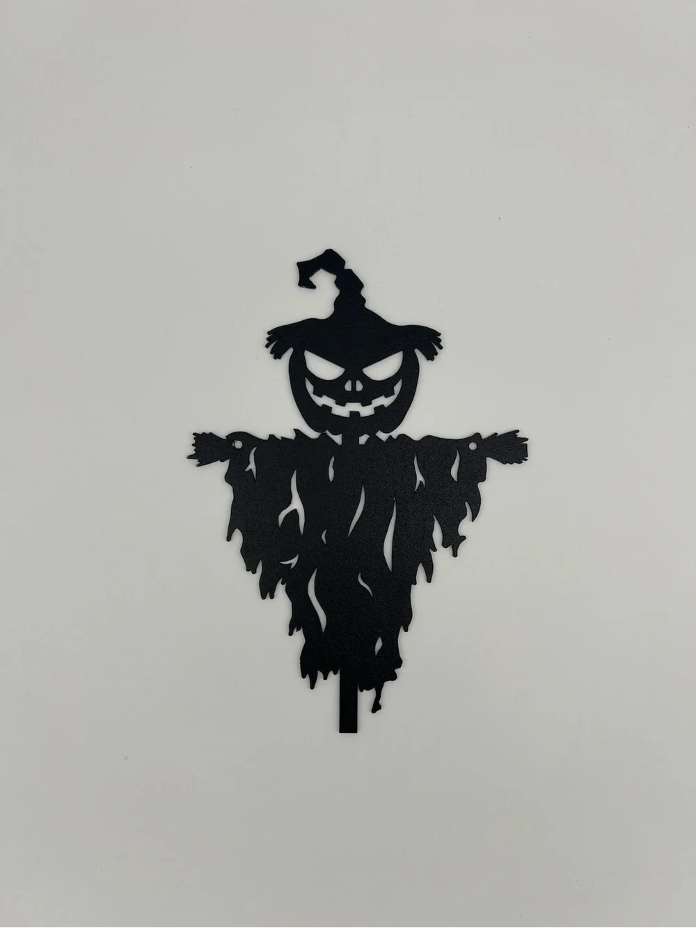 Redline Steel Laser Cut Metal Black Halloween Scarecrow Wall Decor -